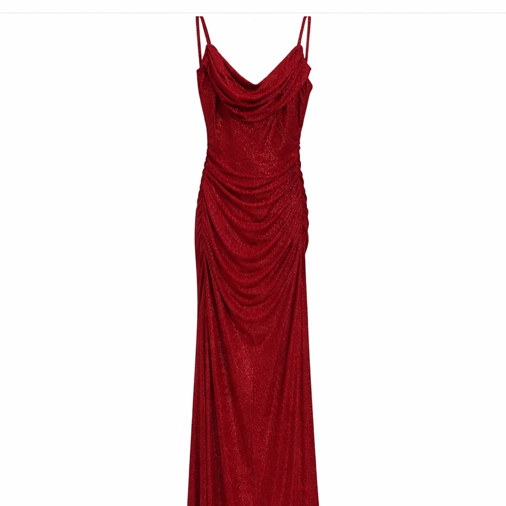Elegant Red Prom Dress